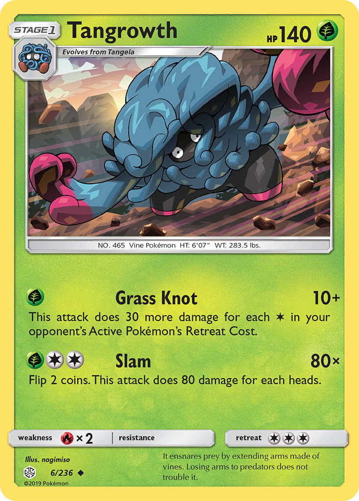 Tangrowth (6/236) [Sun & Moon: Cosmic Eclipse] | Gamers Paradise