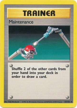 Maintenance (83/102) [Base Set Unlimited] | Gamers Paradise