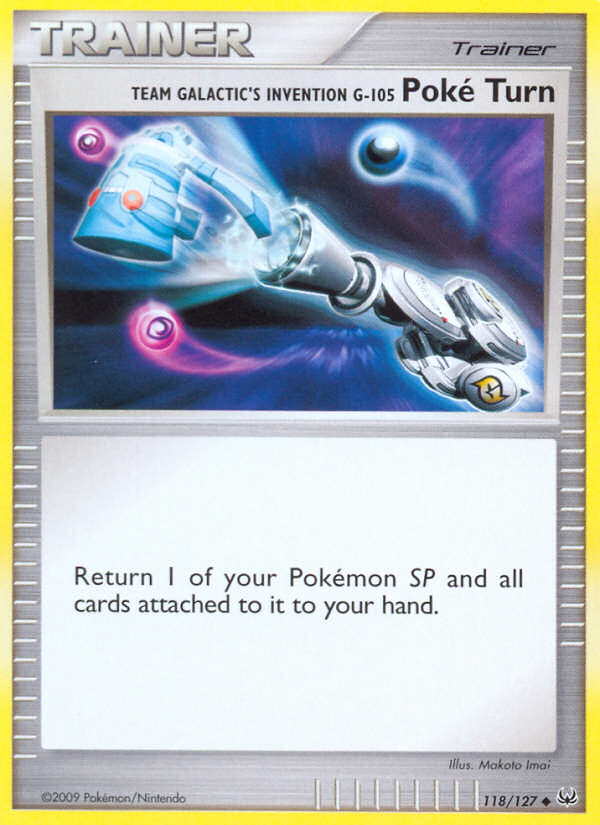 Team Galactic's Invention G-105 Poke Turn (118/127) [Platinum: Base Set] | Gamers Paradise