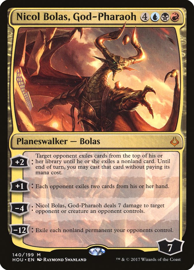 Nicol Bolas, God-Pharaoh [Hour of Devastation] | Gamers Paradise