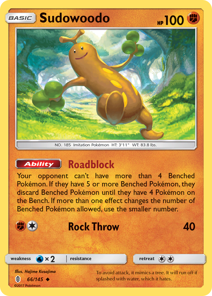 Sudowoodo (66/145) [Sun & Moon: Guardians Rising] | Gamers Paradise