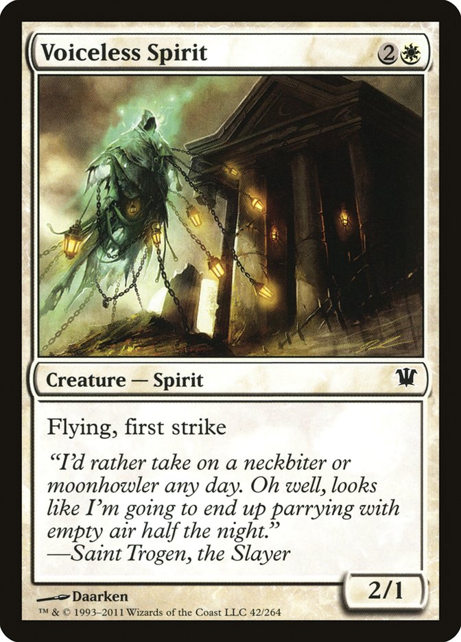 Voiceless Spirit [Innistrad] | Gamers Paradise