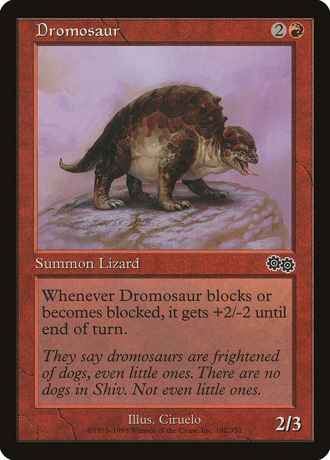 Dromosaur [Urza's Saga] | Gamers Paradise