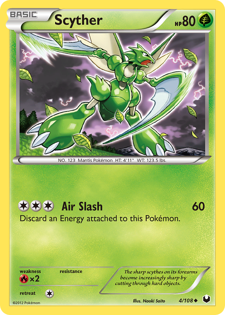 Scyther (4/108) [Black & White: Dark Explorers] | Gamers Paradise