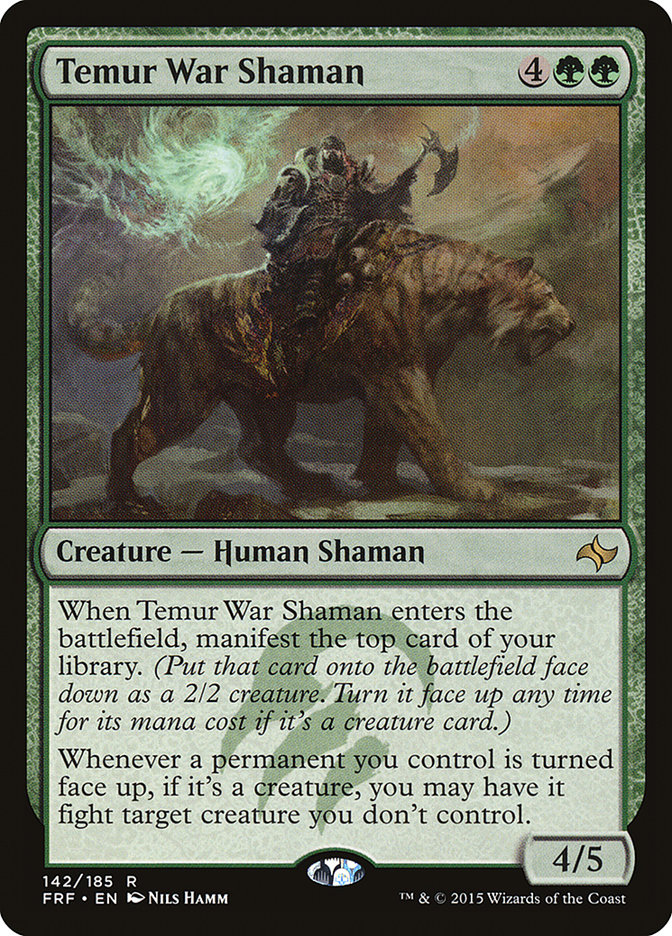 Temur War Shaman [Fate Reforged] | Gamers Paradise