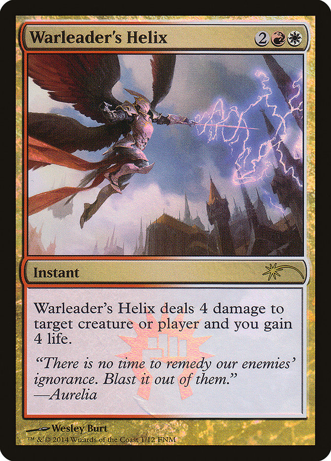 Warleader's Helix [Friday Night Magic 2014] | Gamers Paradise