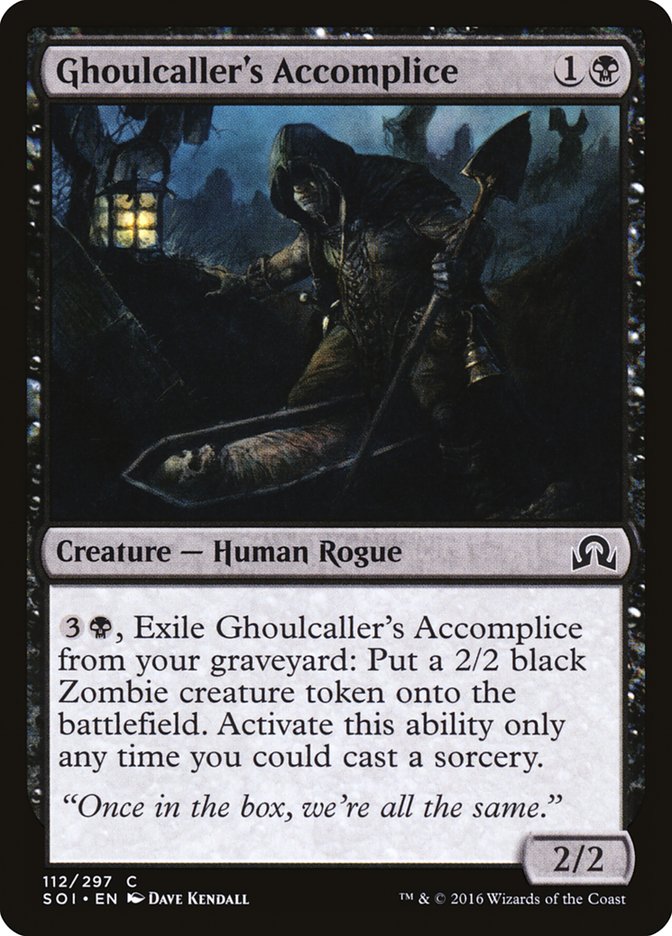 Ghoulcaller's Accomplice [Shadows over Innistrad] | Gamers Paradise