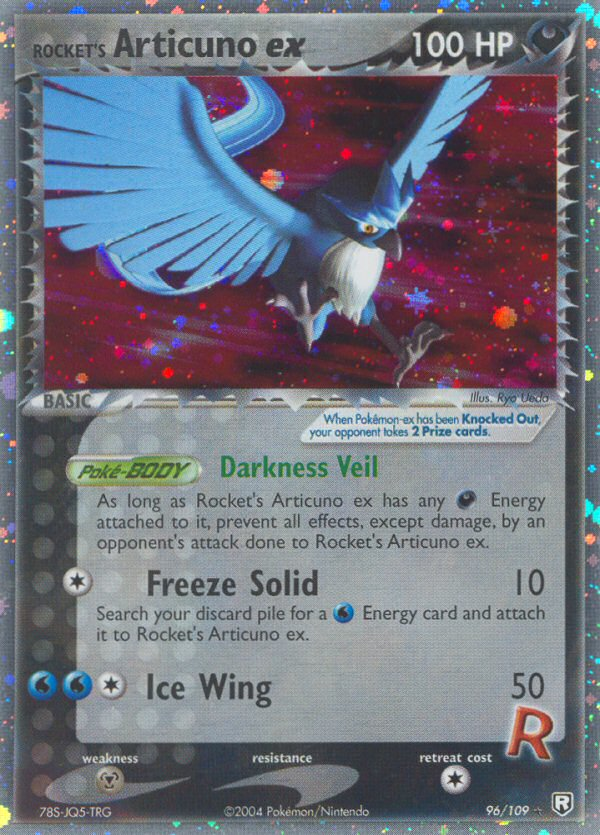 Rocket's Articuno ex (96/109) [EX: Team Rocket Returns] | Gamers Paradise