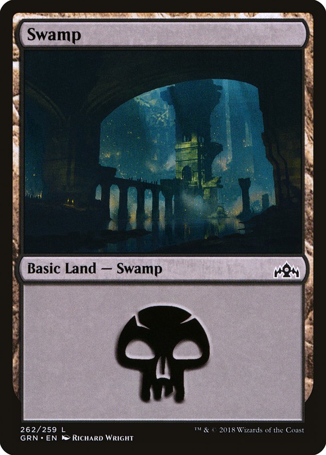 Swamp (262) [Guilds of Ravnica] | Gamers Paradise