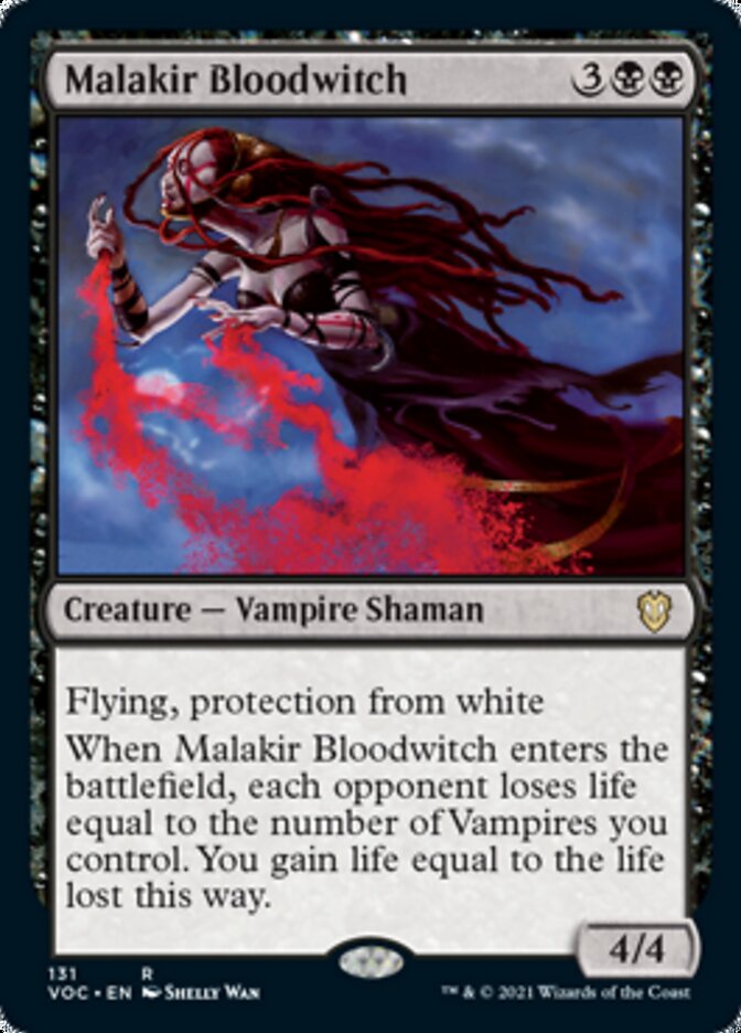 Malakir Bloodwitch [Innistrad: Crimson Vow Commander] | Gamers Paradise