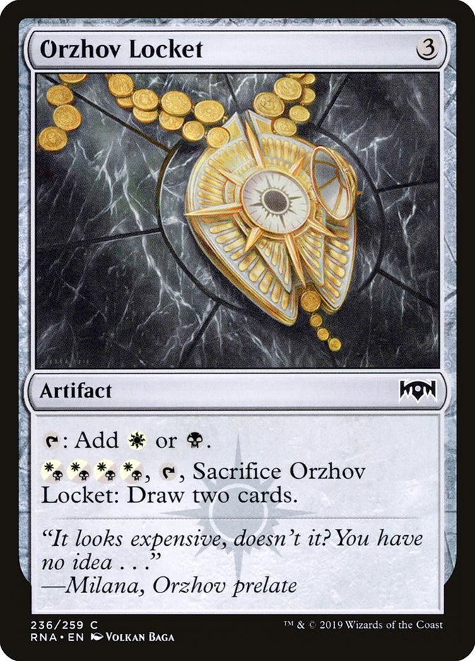 Orzhov Locket [Ravnica Allegiance] | Gamers Paradise