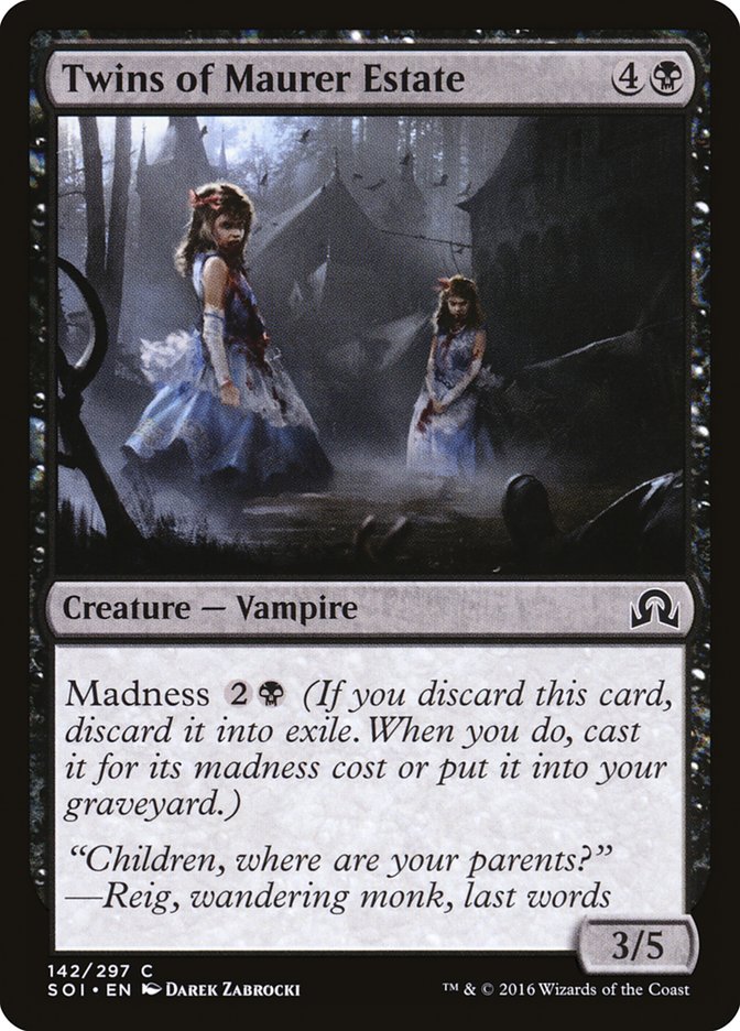 Twins of Maurer Estate [Shadows over Innistrad] | Gamers Paradise