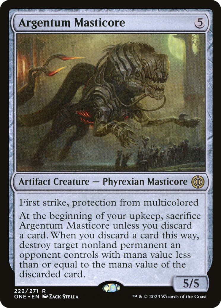 Argentum Masticore [Phyrexia: All Will Be One] | Gamers Paradise