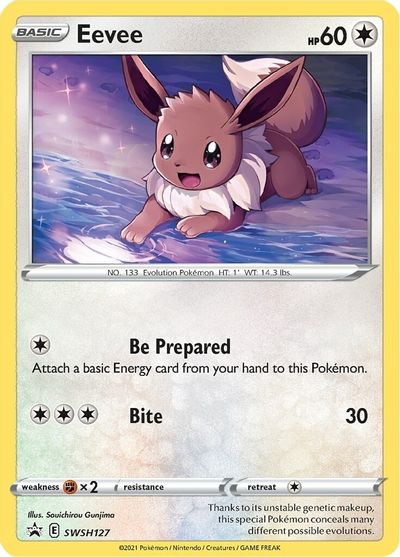 Eevee (SWSH127) [Sword & Shield: Black Star Promos] | Gamers Paradise