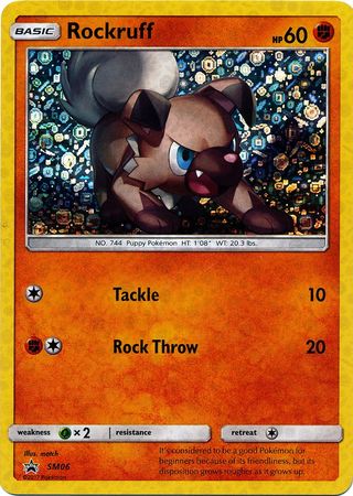 Rockruff (SM06) (General Mills Promo) [Sun & Moon: Black Star Promos] | Gamers Paradise