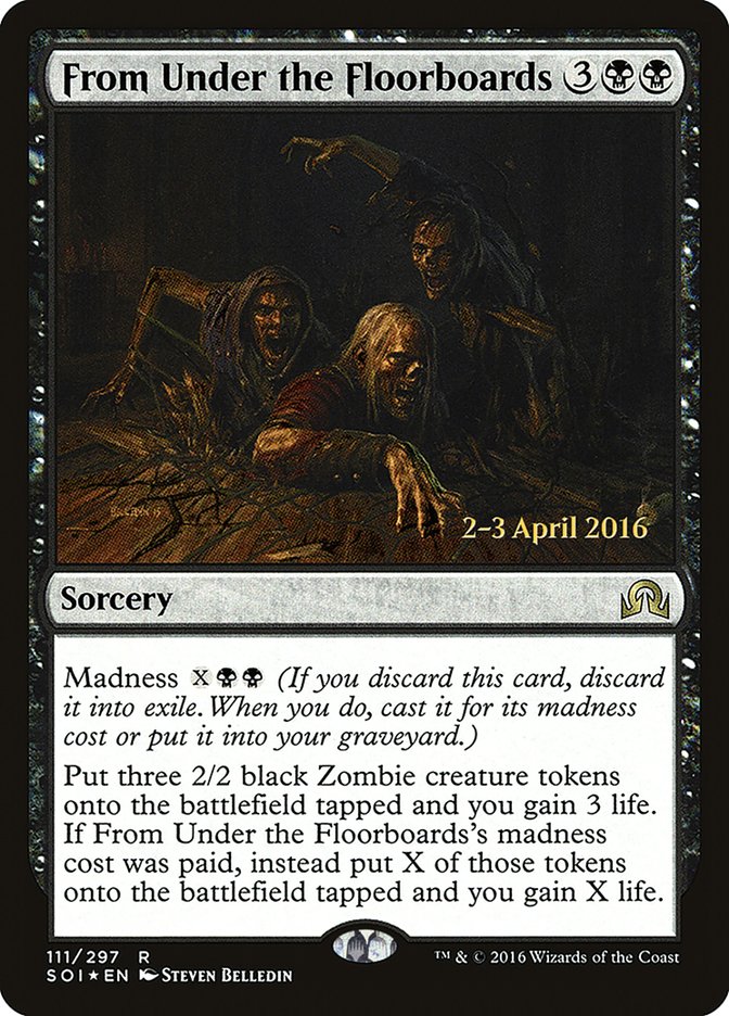 From Under the Floorboards [Shadows over Innistrad Prerelease Promos] | Gamers Paradise