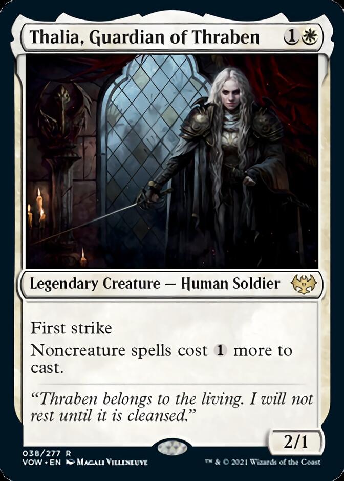 Thalia, Guardian of Thraben [Innistrad: Crimson Vow] | Gamers Paradise