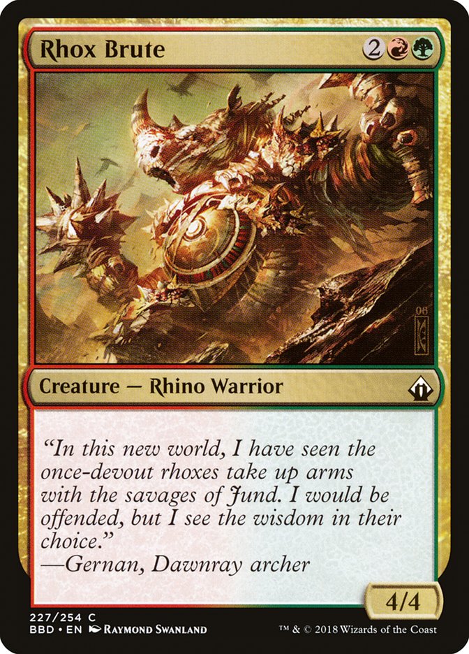 Rhox Brute [Battlebond] | Gamers Paradise