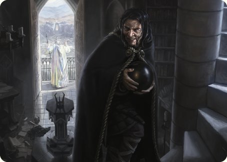 Grima, Saruman's Footman Art Card [The Lord of the Rings: Tales of Middle-earth Art Series] | Gamers Paradise