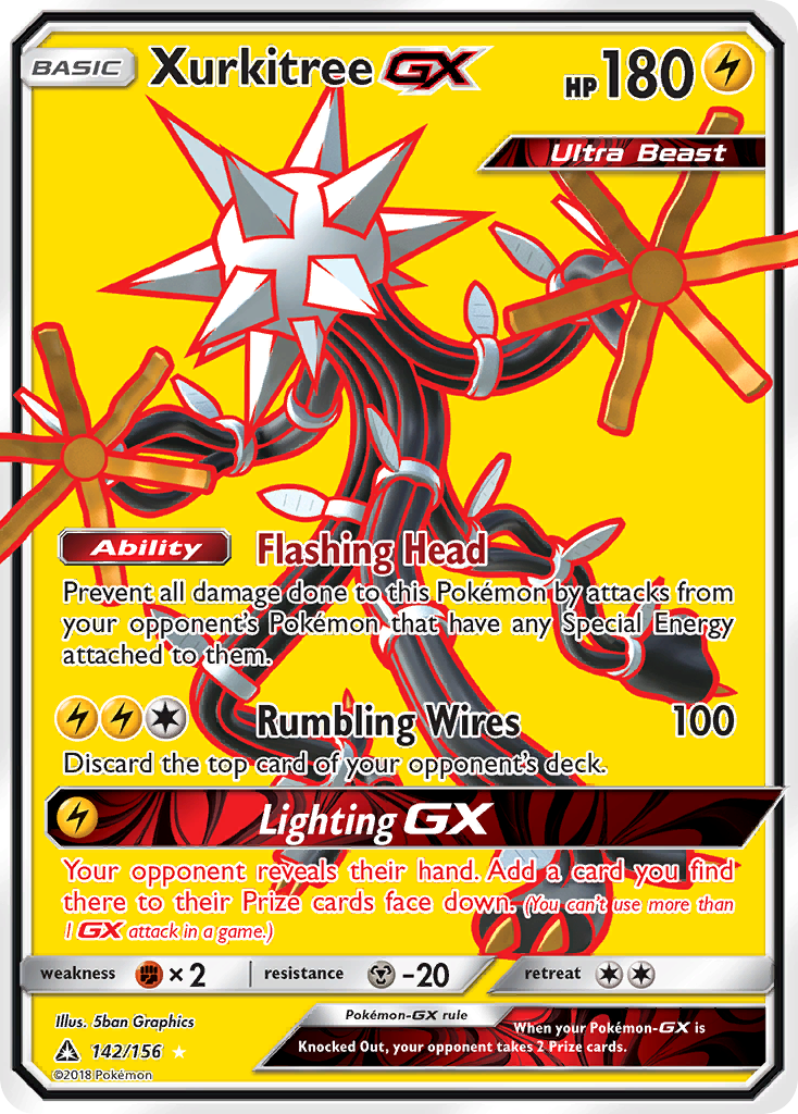 Xurkitree GX (142/156) [Sun & Moon: Ultra Prism] | Gamers Paradise