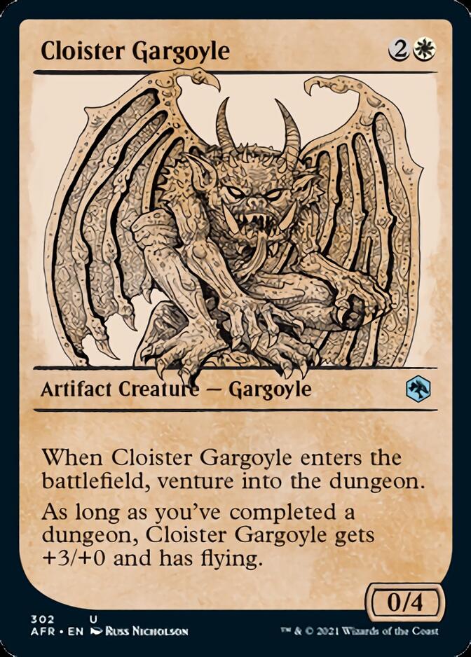 Cloister Gargoyle (Showcase) [Dungeons & Dragons: Adventures in the Forgotten Realms] | Gamers Paradise