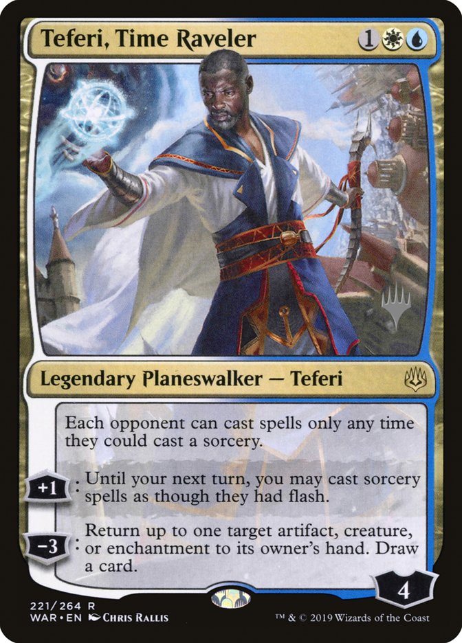 Teferi, Time Raveler (Promo Pack) [War of the Spark Promos] | Gamers Paradise