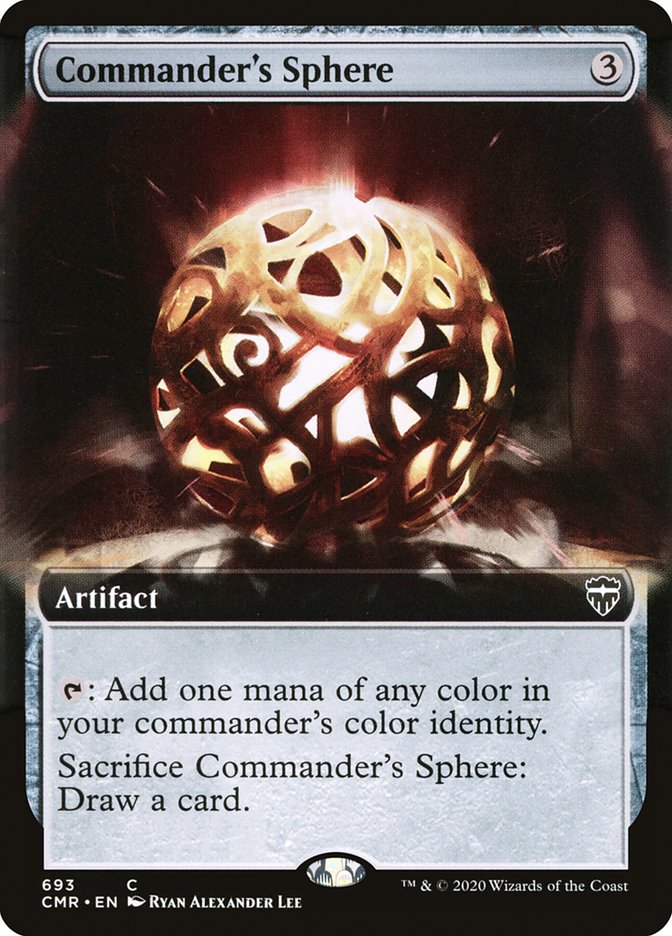 Commander's Sphere (Extended Art) [Commander Legends] | Gamers Paradise