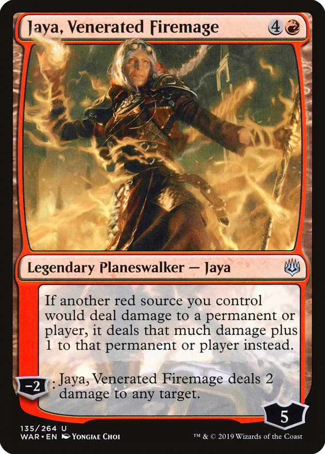 Jaya, Venerated Firemage [War of the Spark] | Gamers Paradise