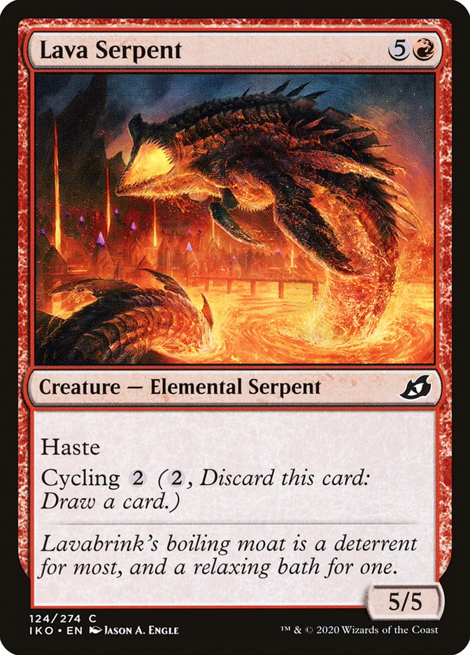 Lava Serpent [Ikoria: Lair of Behemoths] | Gamers Paradise