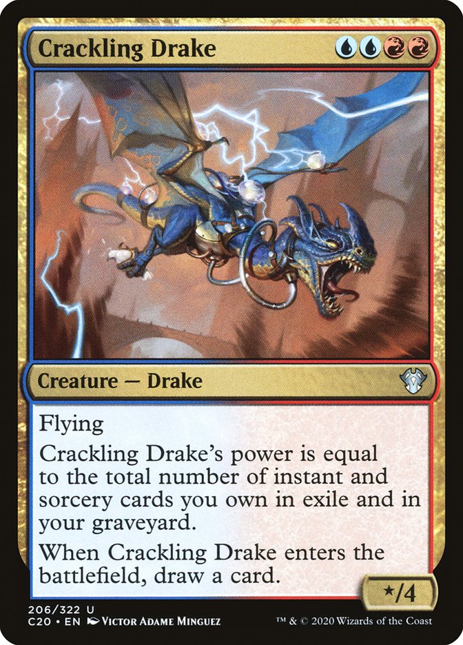 Crackling Drake [Commander 2020] | Gamers Paradise