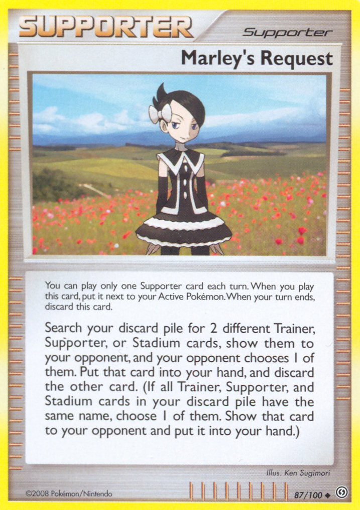 Marley's Request (87/100) [Diamond & Pearl: Stormfront] | Gamers Paradise