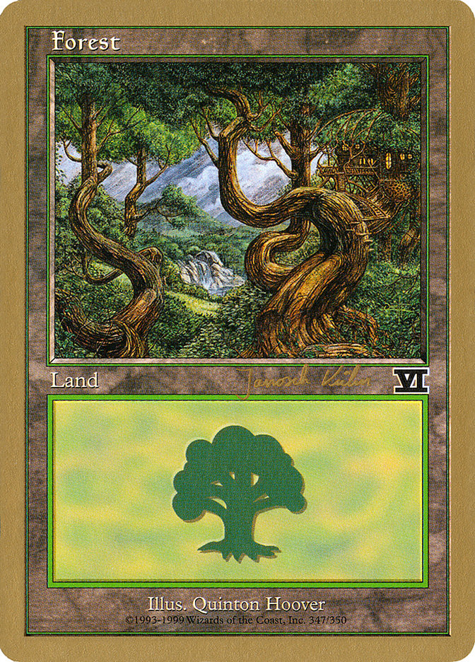 Forest (jk347) (Janosch Kuhn) [World Championship Decks 2000] | Gamers Paradise