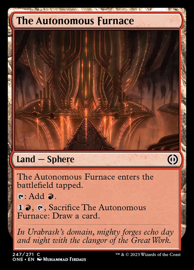 The Autonomous Furnace [Phyrexia: All Will Be One] | Gamers Paradise