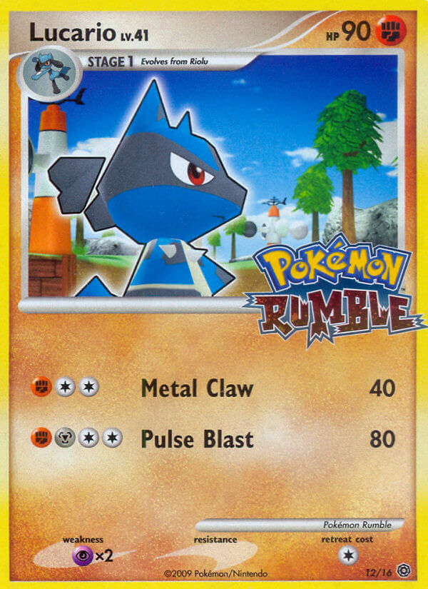 Lucario (12/16) [Pokémon Rumble] | Gamers Paradise