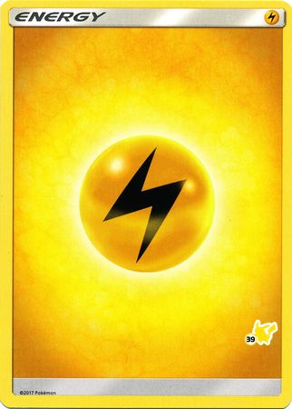 Lightning Energy (Pikachu Stamp #39) [Battle Academy 2020] | Gamers Paradise