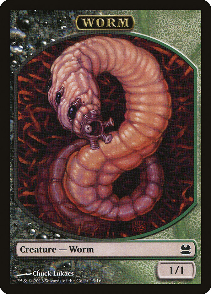 Worm Token [Modern Masters Tokens] | Gamers Paradise