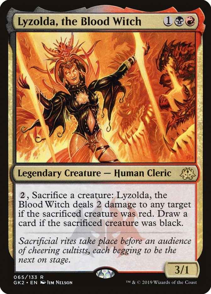 Lyzolda, the Blood Witch [Ravnica Allegiance Guild Kit] | Gamers Paradise