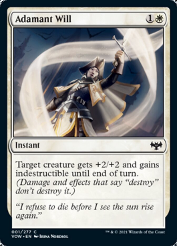 Adamant Will [Innistrad: Crimson Vow] | Gamers Paradise