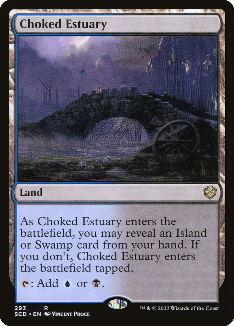 Choked Estuary [Starter Commander Decks] | Gamers Paradise