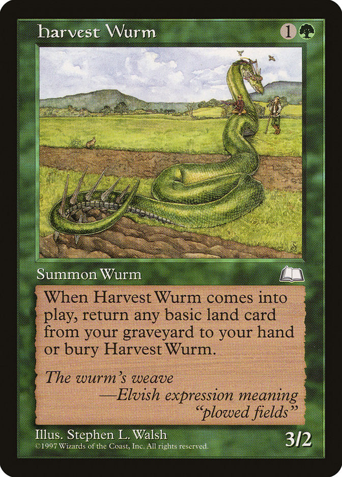 Harvest Wurm [Weatherlight] | Gamers Paradise