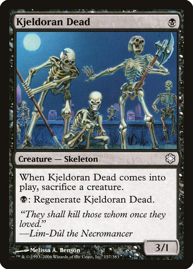 Kjeldoran Dead [Coldsnap Theme Decks] | Gamers Paradise