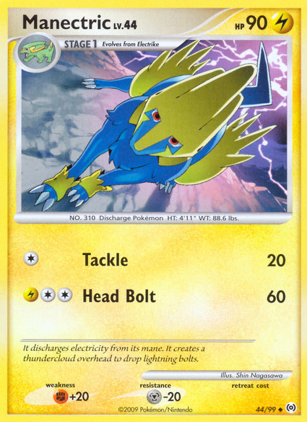 Manectric (44/99) [Platinum: Arceus] | Gamers Paradise