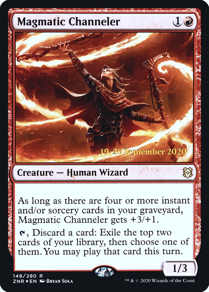 Magmatic Channeler [Zendikar Rising Prerelease Promos] | Gamers Paradise