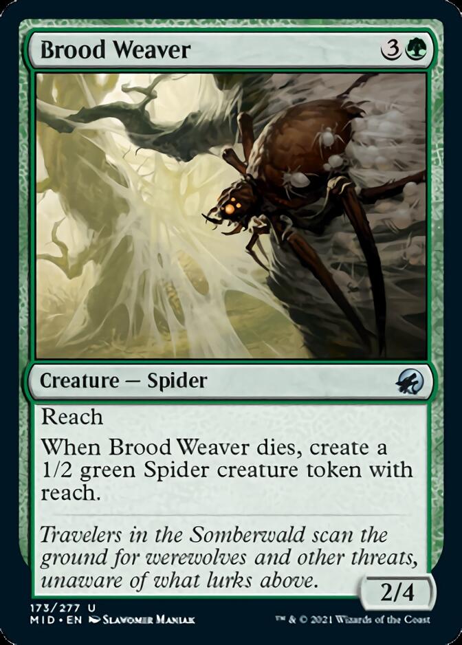 Brood Weaver [Innistrad: Midnight Hunt] | Gamers Paradise