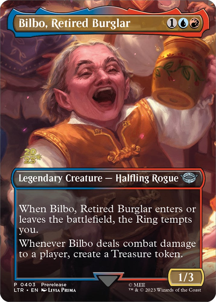 Bilbo, Retired Burglar [The Lord of the Rings: Tales of Middle-Earth Prerelease Promos] | Gamers Paradise