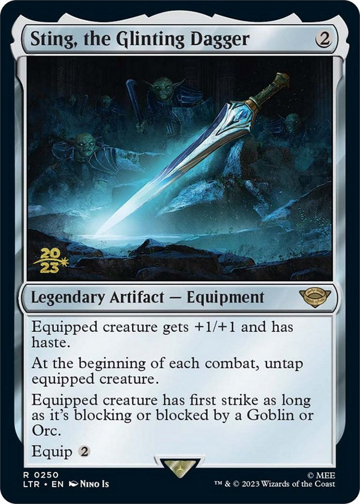 Sting, the Glinting Dagger [The Lord of the Rings: Tales of Middle-Earth Prerelease Promos] | Gamers Paradise