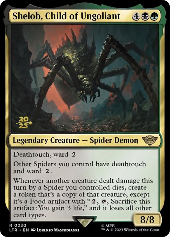 Shelob, Child of Ungoliant [The Lord of the Rings: Tales of Middle-Earth Prerelease Promos] | Gamers Paradise