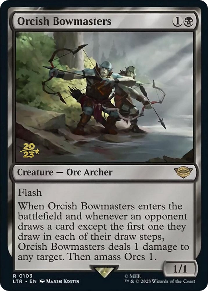 Orcish Bowmasters [The Lord of the Rings: Tales of Middle-Earth Prerelease Promos] | Gamers Paradise