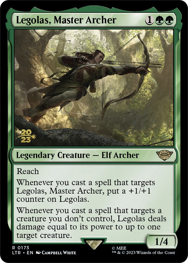 Legolas, Master Archer [The Lord of the Rings: Tales of Middle-Earth Prerelease Promos] | Gamers Paradise
