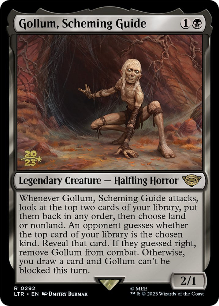 Gollum, Scheming Guide [The Lord of the Rings: Tales of Middle-Earth Prerelease Promos] | Gamers Paradise